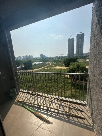 Balcony in 3 BHK Apartment at Smart World Orchard, Sector 61 – for Rent