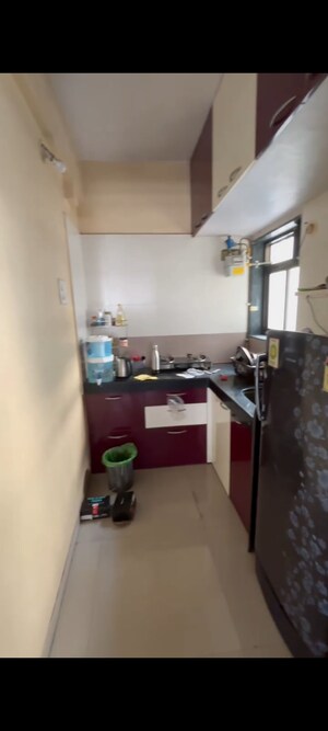Kitchen in 1 BHK Apartment at Raj Palace CHS Kharghar, Kharghar Sector 10 – for Rent