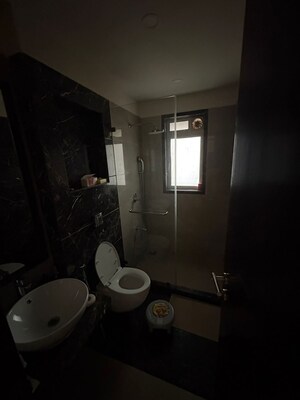 Bathroom in 3 BHK Apartment at Supreme Badrinath, Khar West – for Rent
