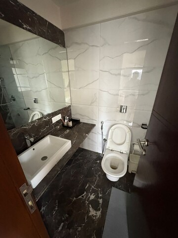 Attached Bathroom in 3 BHK Apartment at Supreme Badrinath, Khar West – for Rent