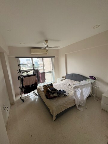 Bedroom in 3 BHK Apartment at Supreme Badrinath, Khar West – for Rent