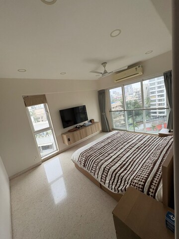 Bedroom in 3 BHK Apartment at Supreme Badrinath, Khar West – for Rent