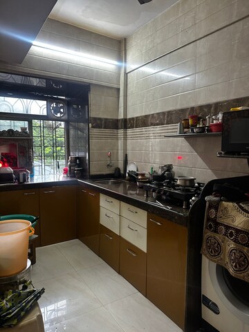 Kitchen in 1 BHK Apartment at Oberoi Mall, Goregaon East – for Rent