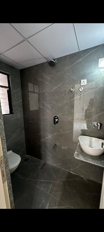 Bathroom in 3 BHK Apartment at Adani Elysium, Near Vaishno Devi Circle On Sg Highway – for Rent
