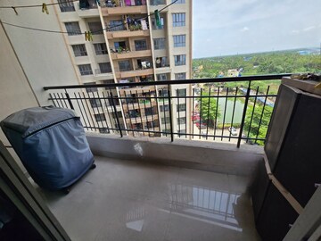 Balcony in 2.5 BHK Apartment at Siddha Happyville, Rajarhat New Town – for Sale