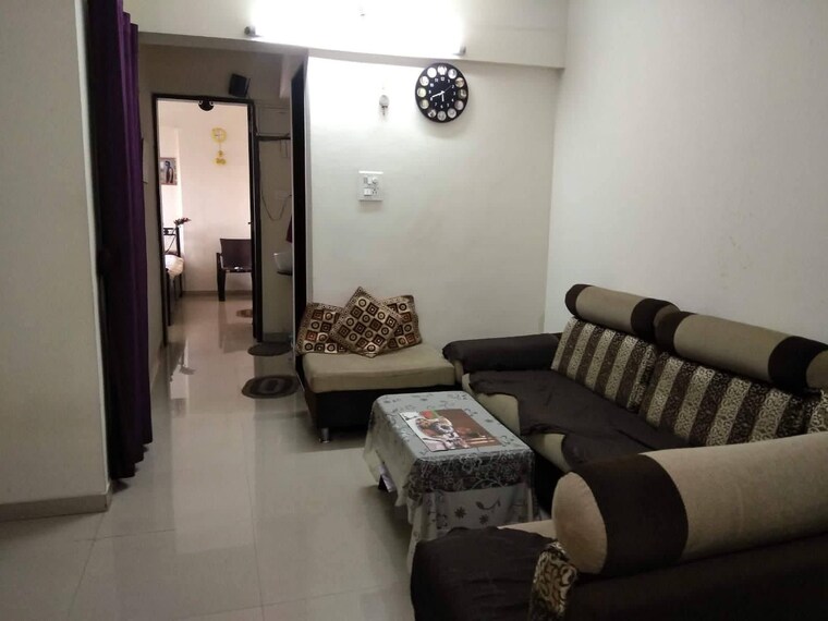 Living Room, vastushree-adrina 1 Bedroom 450 Sq.Ft. Apartment In Mundhwa Pune 9285375