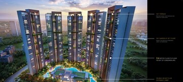 4 BHK Apartment – Exterior View View at Signature Global Titanium SPR, Sector 71 - for Sale