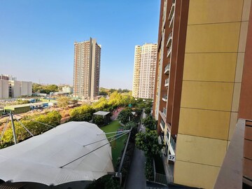 Balcony in 2 BHK Apartment at Amanora Gold Towers, Hadapsar – for Rent