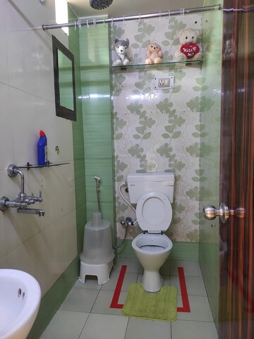 Bathroom in 3 BHK Apartment at Bariatu Housing Colony – for Sale