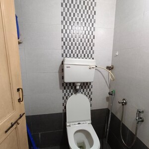 Bathroom in 1 BHK Apartment at Spaghetti Complex, Kharghar – for Rent