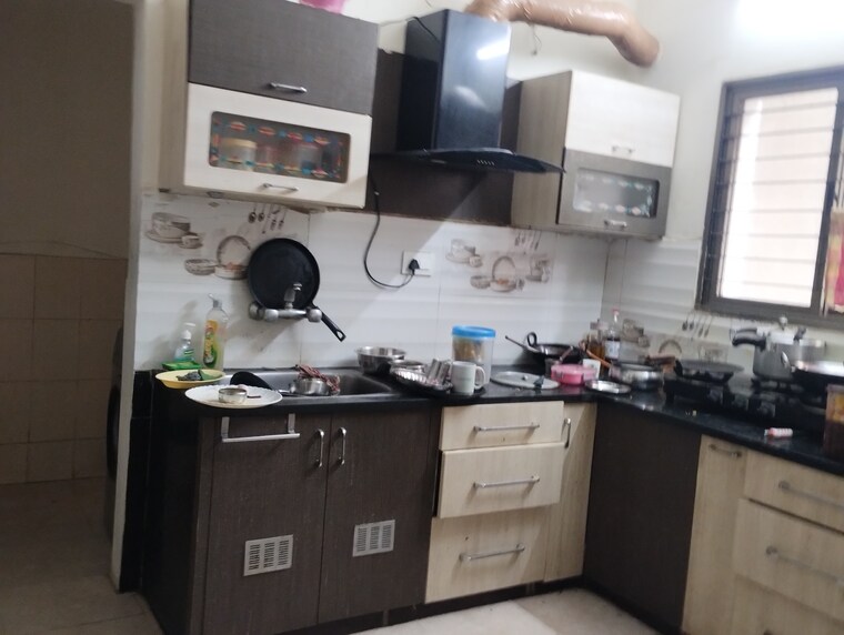 Kitchen, my-home-jewel 3 Bedroom 1685 Sq.Ft. Apartment In Madinaguda Hyderabad 9285583