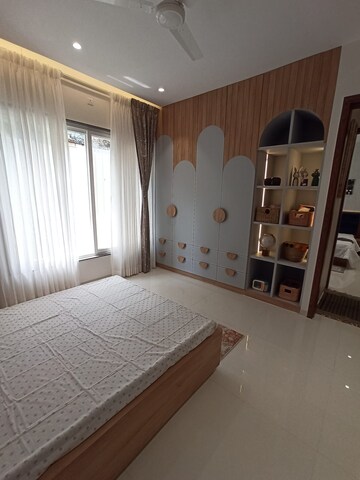 Bedroom in 3 BHK Apartment at Beharay Rathi Hillview Residency, Kothrud – for Sale