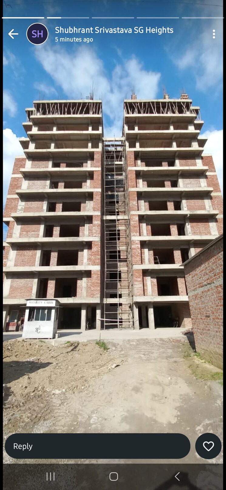 Exterior View, shivani-sg-heights 3 Bedroom 2078 Sq.Ft. Apartment In Vrindavan Yojna Lucknow 9285641