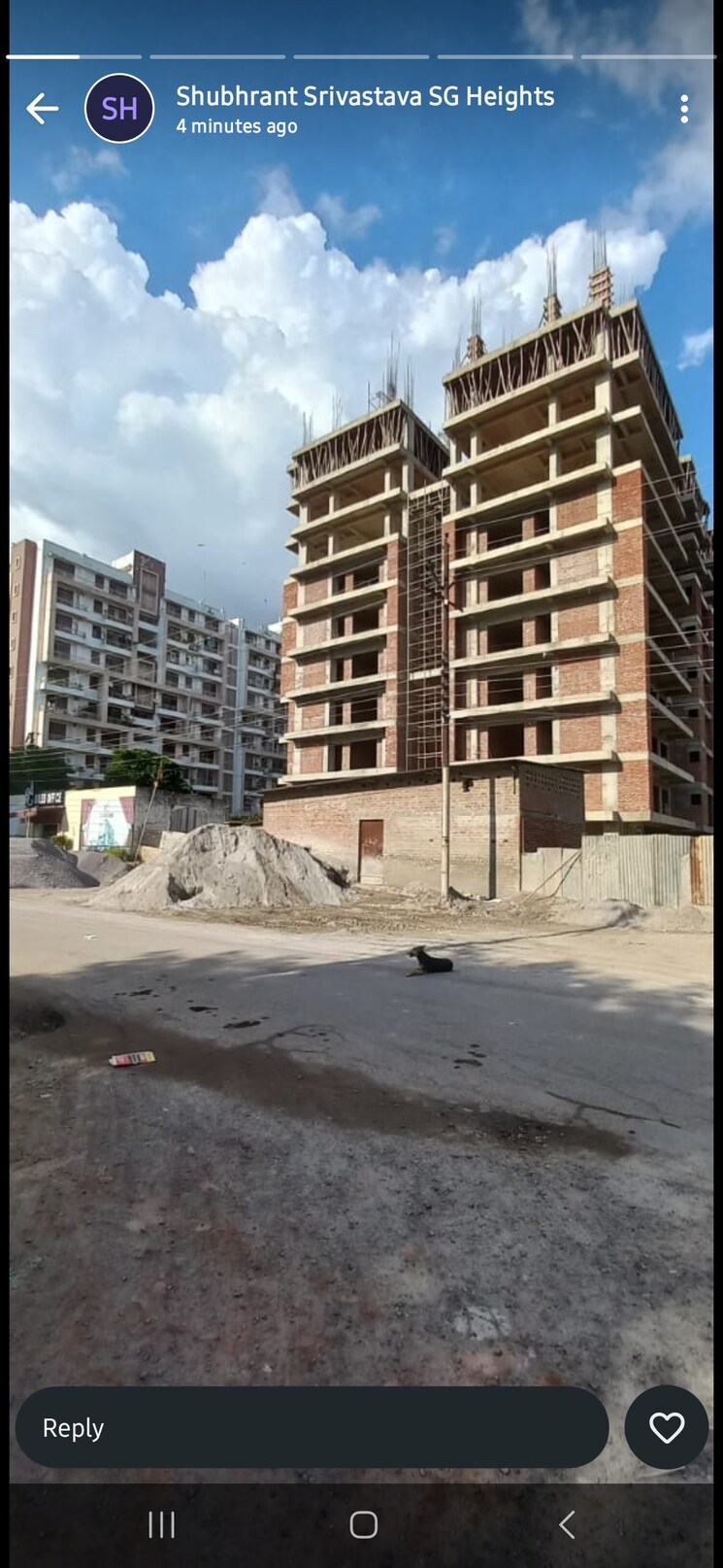 Exterior View, shivani-sg-heights 3 Bedroom 2078 Sq.Ft. Apartment In Vrindavan Yojna Lucknow 9285641