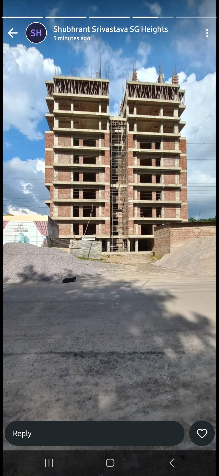 Exterior View, shivani-sg-heights 3 Bedroom 2078 Sq.Ft. Apartment In Vrindavan Yojna Lucknow 9285641