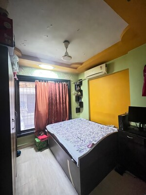 Bedroom in 1 BHK Apartment at Omkar Apartment Kharegaon, Kalwa – for Sale