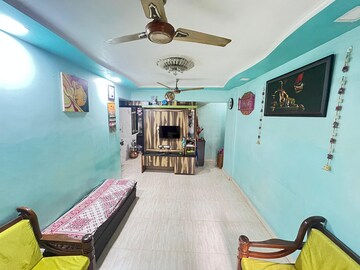 Living Room in 1 BHK Apartment at Omkar Apartment Kharegaon, Kalwa – for Sale