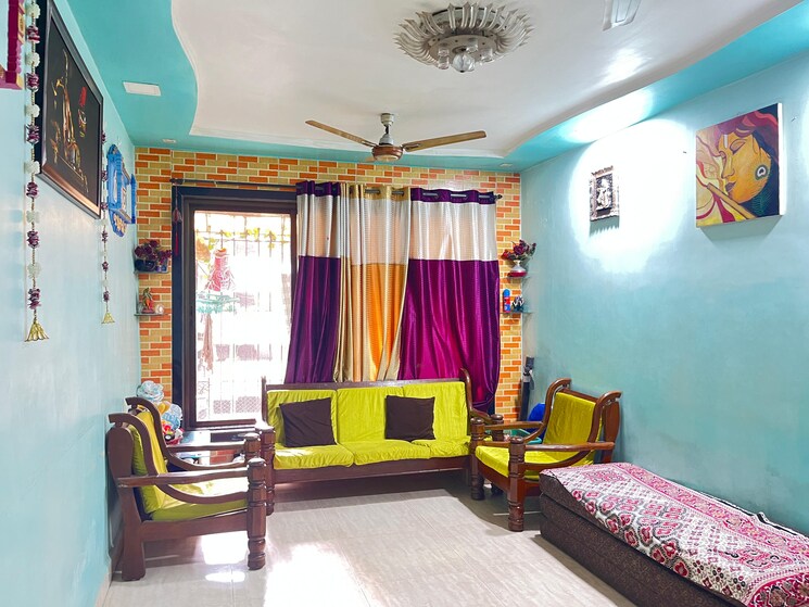 Living Room, omkar-apartment-kharegaon 1 Bedroom 565 Sq.Ft. Apartment In Kalwa Thane 9285673