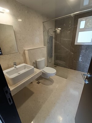 Attached Bathroom in 2.5 BHK Apartment at Prestige Pine Wood, Koramangala – for Rent