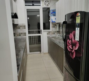 Kitchen in 3 BHK Apartment at Sushma Valencia, International Airport Road – for Rent