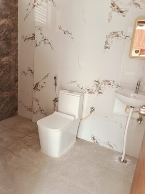 Bathroom in 3 BHK Builder Floor at Chittaranjan Park – for Sale