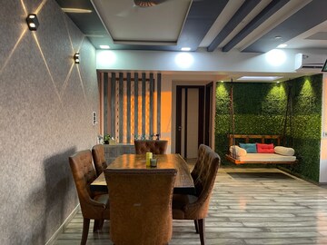 Living Room in 3 BHK Apartment at Runwal Elegante, Andheri West – for Rent