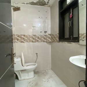 Bathroom in 2 BHK Builder Floor at Chattarpur – for Rent