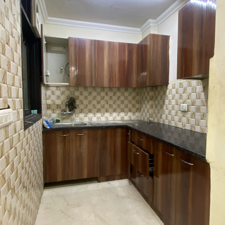 Kitchen, chattarpur 2 Bedroom 800 Sq.Ft. Builder Floor In Chattarpur Delhi 9286325