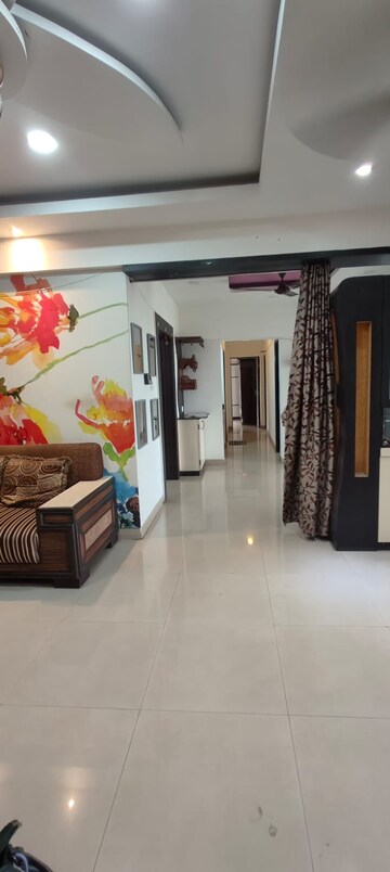 Living Room in 3 BHK Apartment at Aundh – for Rent