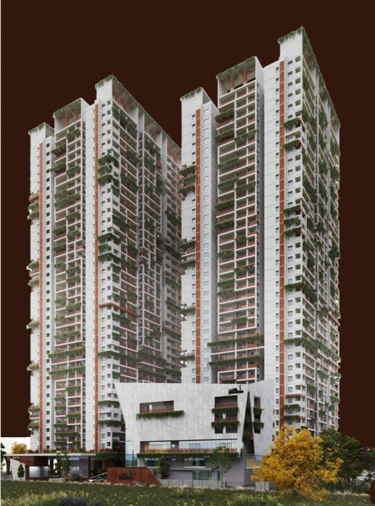 Exterior View, lansum-el-palacio 3 Bedroom 2210 Sq.Ft. Apartment In Puppalaguda Hyderabad 9285911