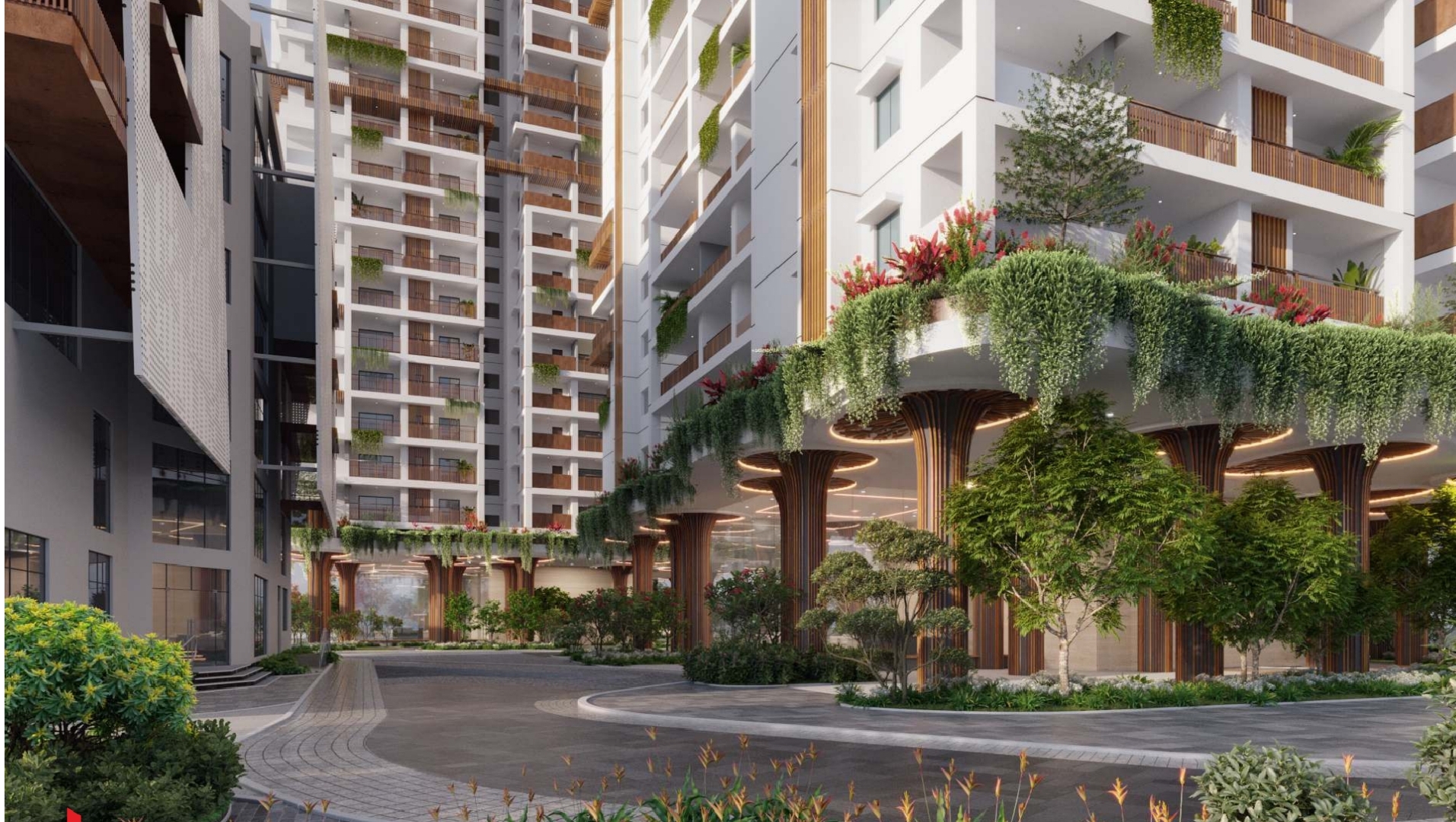 3 BHK + Pooja Room 2210 Sq.Ft. Apartment in Lansum EL Palacio