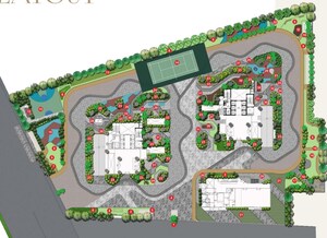 Master Plan in 3 BHK Apartment at Lansum EL Palacio, Puppalaguda – for Sale