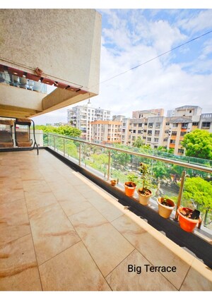 Balcony in 4 BHK Apartment at Bibwewadi – for Sale
