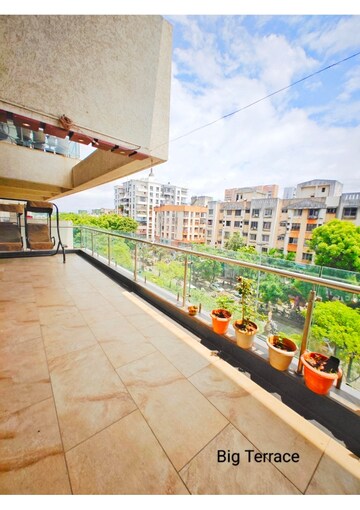 Balcony in 4 BHK Apartment at Bibwewadi – for Sale