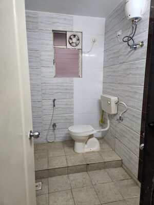 Bathroom in 2.5 BHK Apartment at Eimwoods Apartment, Pimple Saudagar – for Rent