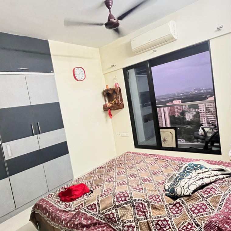 Master Bedroom, dosti-desire 2 Bedroom 615 Sq.Ft. Apartment In Brahmand Thane 9286333
