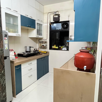 Kitchen in 2 BHK Apartment at Dosti Desire, Brahmand – for Sale