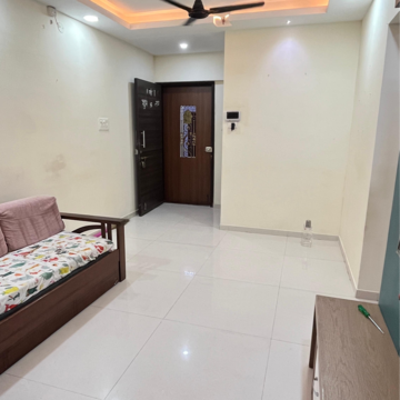 Living Room in 2 BHK Apartment at Dosti Desire, Brahmand – for Sale