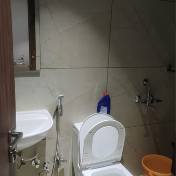 Bathroom in  Office Space in IT/SEZ at Jain Sadguru Image Capital Park, Sri Sai Nagar – for Rent