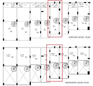 Floor Plan in  Shop at Paranjape Azure, Tathawade – for Sale