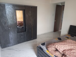 Bedroom in 1 BHK Apartment at VTP Cygnus, Kharadi – for Rent