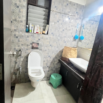 Attached Bathroom in 2 BHK Apartment at Dosti Desire, Brahmand – for Sale