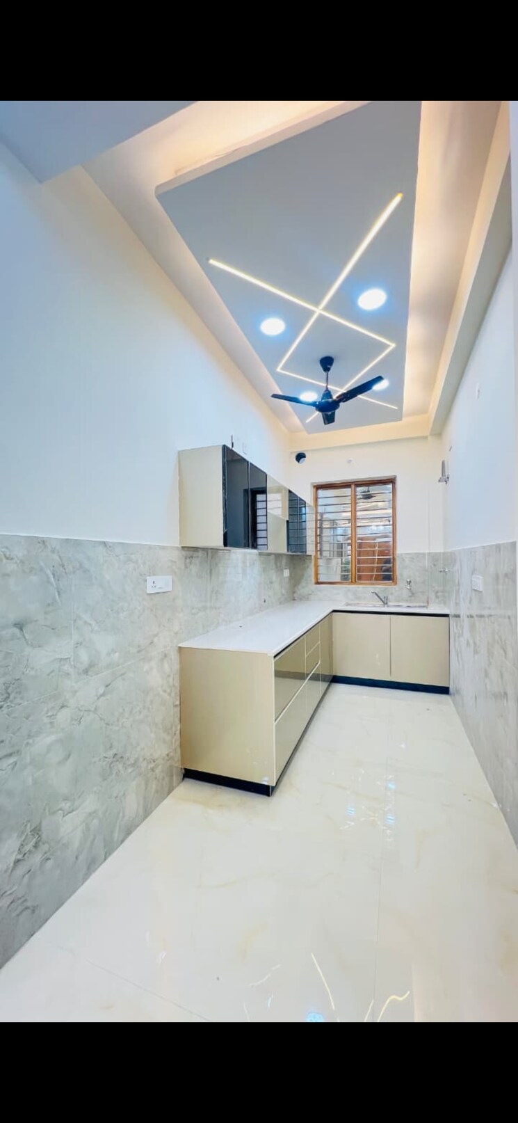 Kitchen, bptp-district-3 3 Bedroom 1310 Sq.Ft. Builder Floor In Sector 85 Faridabad 9286352