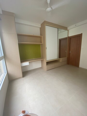 Staircase in 2.5 BHK Apartment at Bhartiya City Nikoo Homes II, Thanisandra Main Road – for Rent