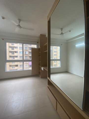 Kitchen in 2.5 BHK Apartment at Bhartiya City Nikoo Homes II, Thanisandra Main Road – for Rent