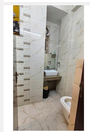 Bathroom in 3 BHK Builder Floor at Chittaranjan Park – for Sale