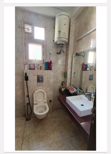 Bathroom in 3 BHK Builder Floor at Chittaranjan Park – for Sale