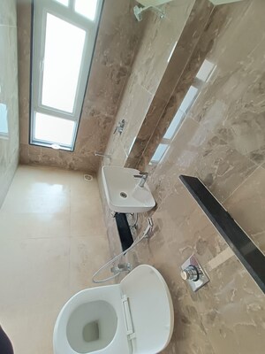 Bathroom in 3 BHK Apartment at VTP Beaumonde, Kharadi – for Rent