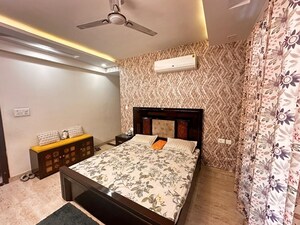 Bedroom in 3 BHK Builder Floor at M3M Atrium, Sector 57 – for Rent