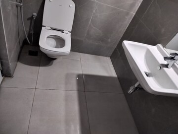 Bathroom in 3 BHK Apartment at Rajapushpa Provincia, Narsingi – for Rent